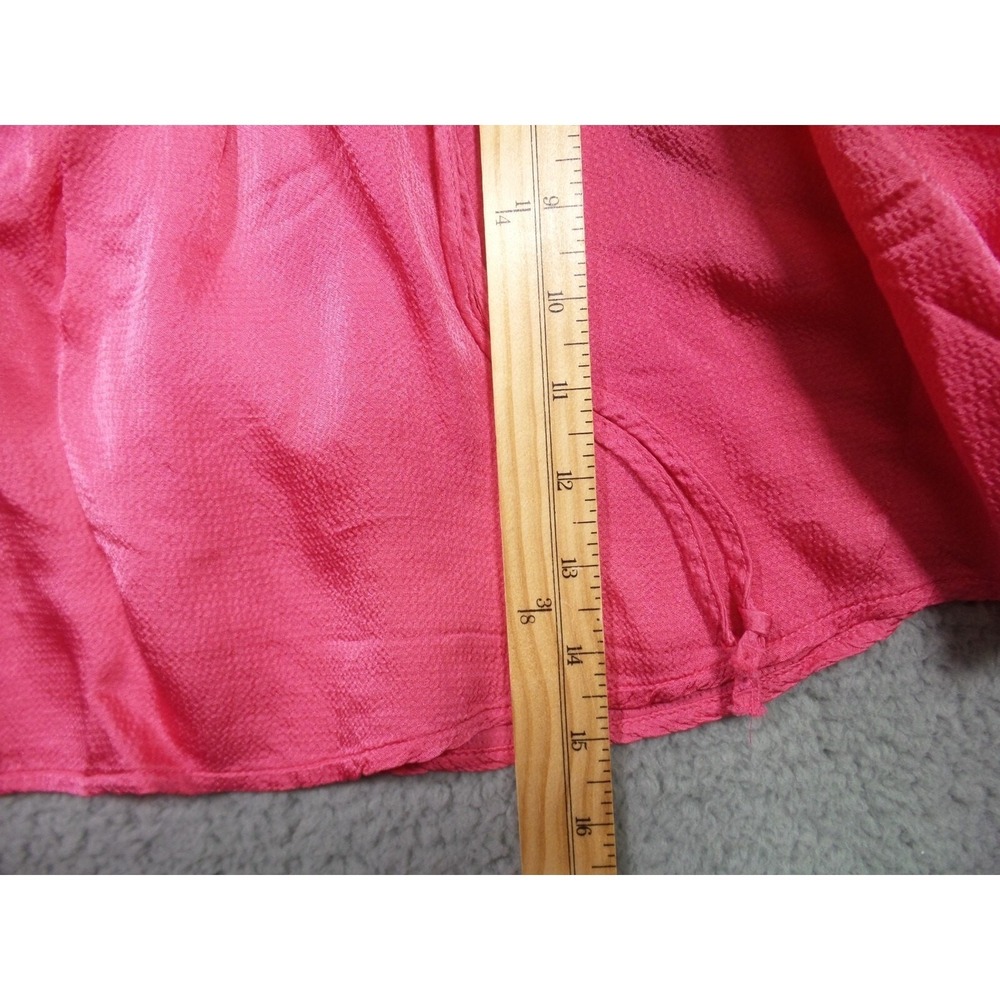 Aerie Skirt Womens Size Small Pink Uptown Mini Smocked Waistband Ruched NWT - Picture 8 of 12